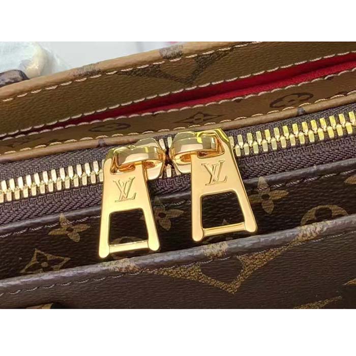 Louis Vuitton LV Women OnTheGo East West Giant Monogram Monogram Reverse Coated Canvas