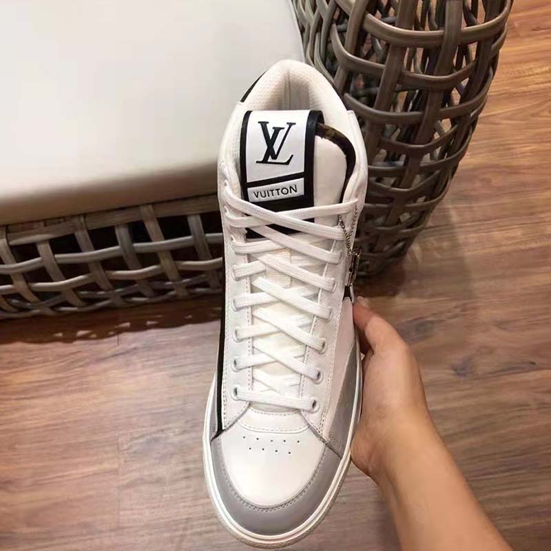 Louis Vuitton Unisex Charlie Sneaker Boot Cacao Brown Mix Recycled Bio-Based Materials