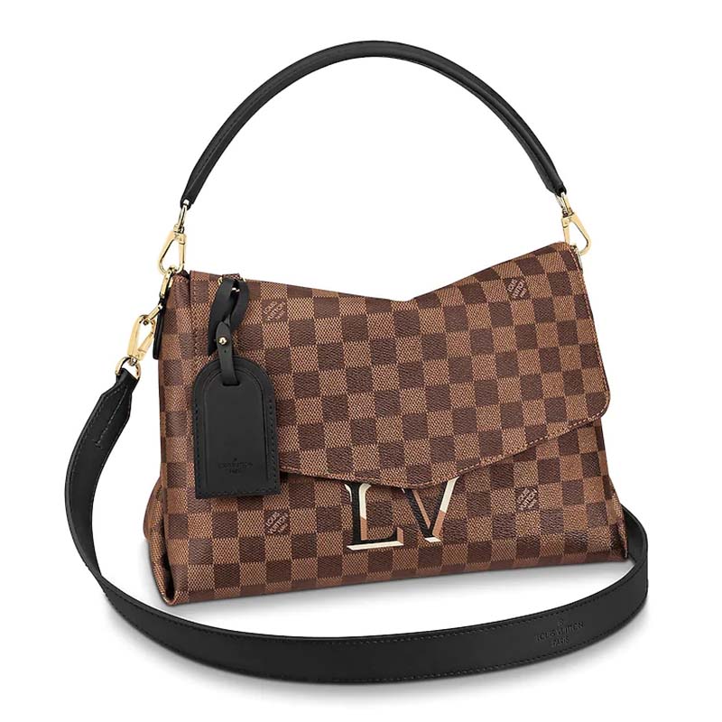 Louis Vuitton LV Women Beaubourg Bag in Damier Ebene Canvas