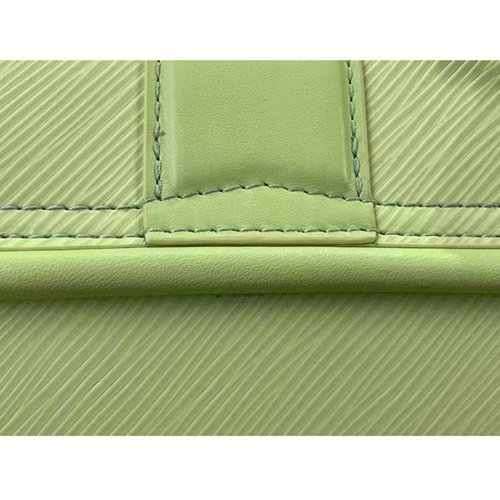 Louis Vuitton LV Women Hide Seek Vert Noto Green Epi Grained Smooth Cowhide Leather