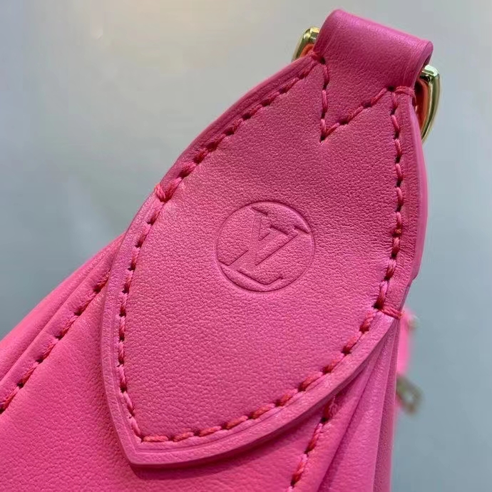 Louis Vuitton LV Women Over The Moon Pink Quilted Embroidered Smooth Calf Leather