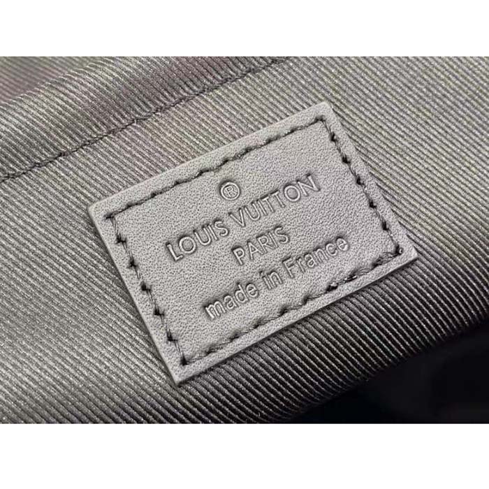 Louis Vuitton LV Unisex S-Cape Messenger Monogram Eclipse Coated Canvas Cowhide Leather