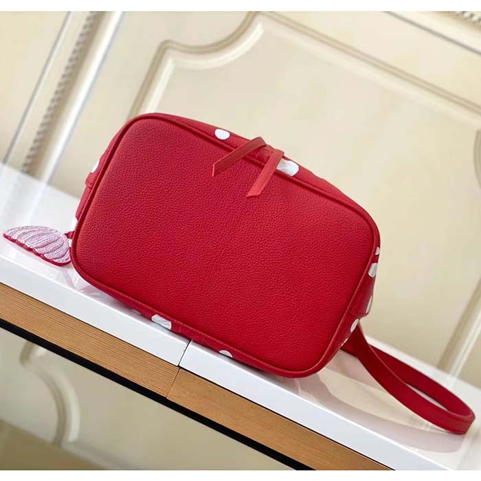 Louis Vuitton Women LVxYK NeoNoé BB Red White Grained Epi Cowhide Leather