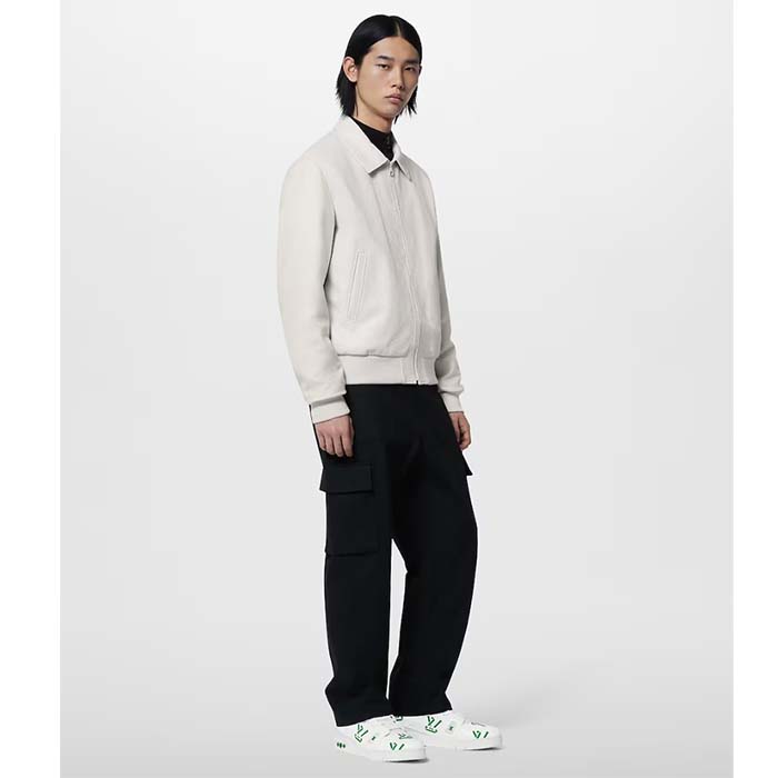 Louis Vuitton Unisex LV Trainer Sneaker Green Mix of Sustainable Materials