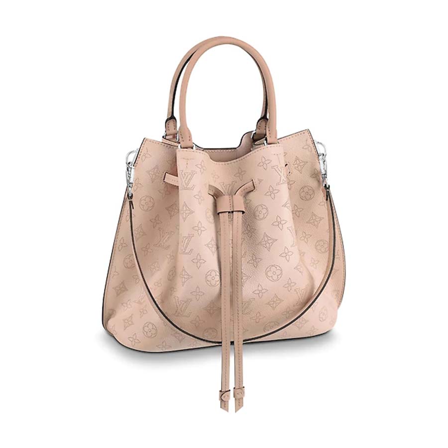 Louis Vuitton LV Women Girolata Bag in Mahina Calfskin Leather