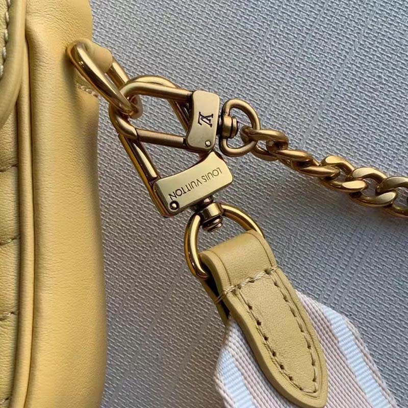 Louis Vuitton LV Women New Wave Multi-Pochette Brown Smooth Cowhide Leather