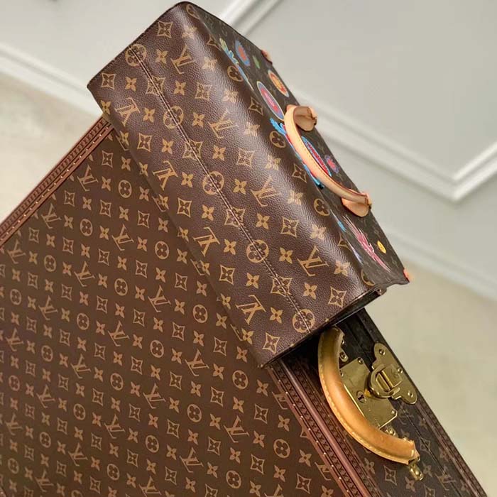 Louis Vuitton LV Women LV x YK OnTheGo MM Monogram Coated Canvas Faces Embroidery