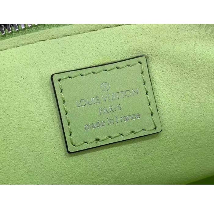 Louis Vuitton LV Women Nano Alma Handbag Vert Noto Green Epi Grained Cowhide Leather