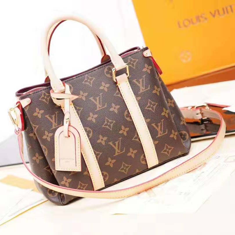 Louis Vuitton LV Women Soufflot BB Bag-Brown