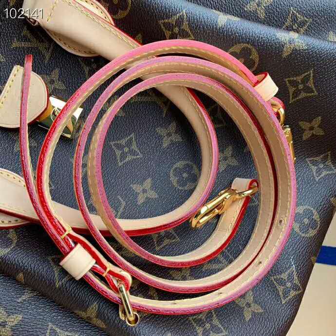 Louis Vuitton LV Women Rivoli PM Handbag in Monogram Coated Canvas-Brown