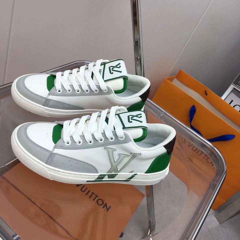 Louis Vuitton Unisex LV Charlie Sneaker Green Mix Recycled Bio-Based Sustainable Materials