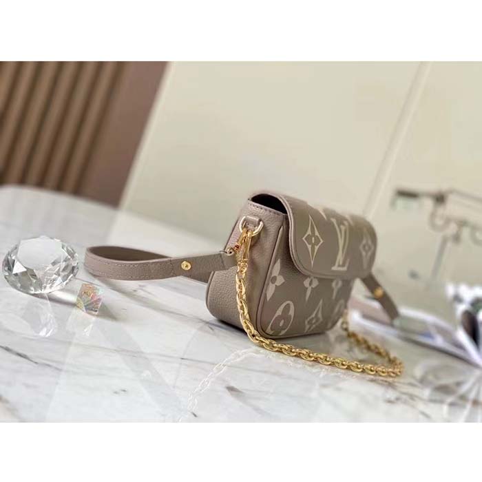 Louis Vuitton Women LV Wallet On Chain Ivy Monogram Empreinte Embossed Supple Grained Cowhide Leather