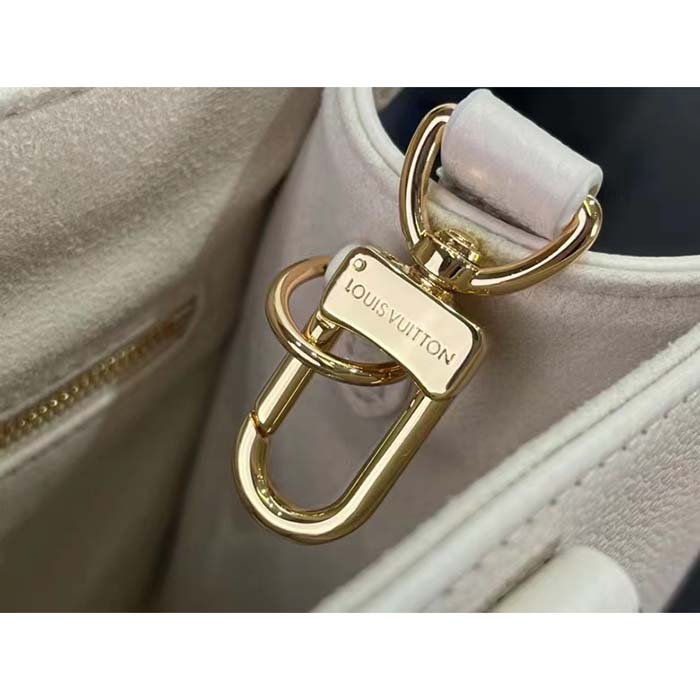 Louis Vuitton LV Women OnTheGo PM​ Neutral Gradient Monogram Empreinte Embossed Cowhide Leather