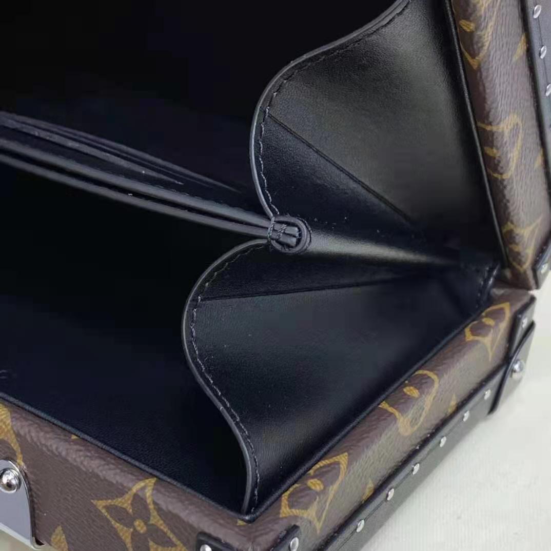 Louis Vuitton LV Unisex Wallet Trunk Monogram Coated Canvas Cowhide Leather