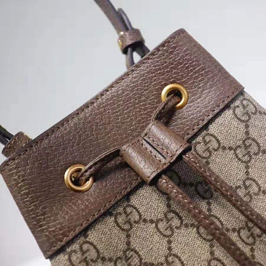 Gucci GG Women Ophidia Small GG Bucket Bag