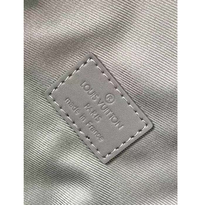 Louis Vuitton LV Unisex Takeoff Backpack Gray Aerogram Cowhide Leather