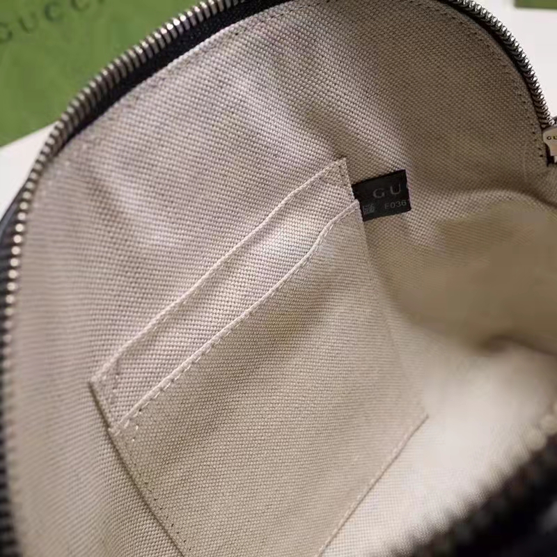 Gucci Unisex Ophidia Small GG Shoulder Bag Beige Blue GG Supreme Canvas