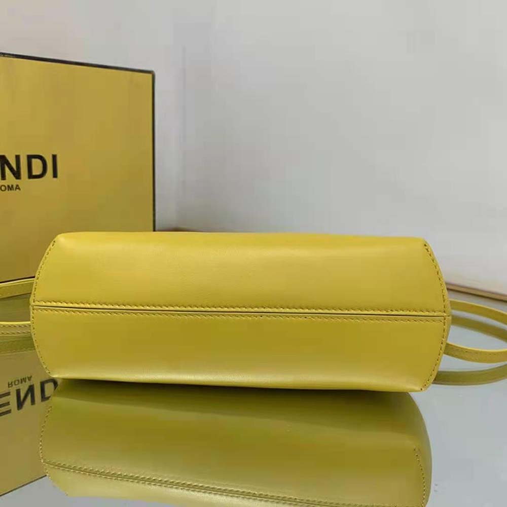 Fendi Women First Small Yellow Leather Bag