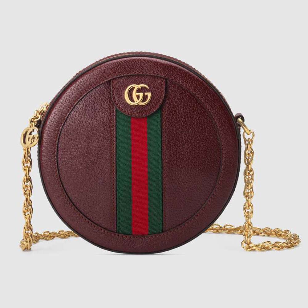 Gucci GG Women Ophidia Mini Round Shoulder Bag