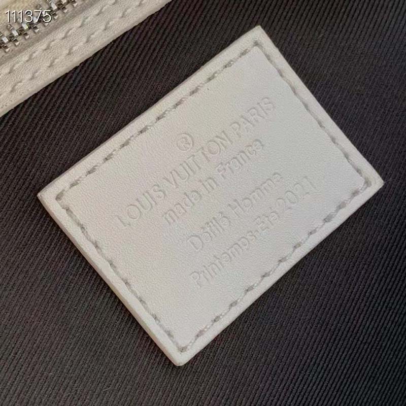 Louis Vuitton LV Unisex Keepall Bandoulière 50 Travel Bag Blue Monogram Canvas