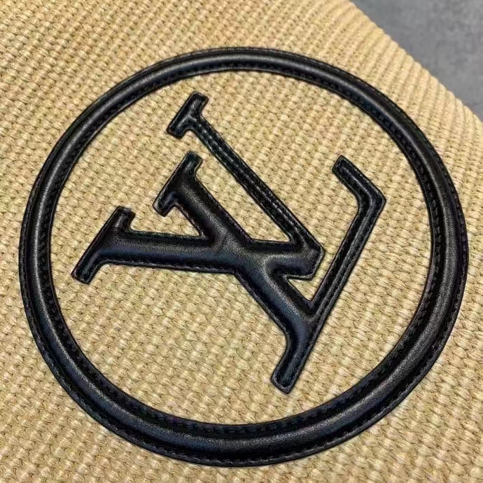 Louis Vuitton Women Saint Jacques Black Synthetic Knitted Raffia Cowhide Leather