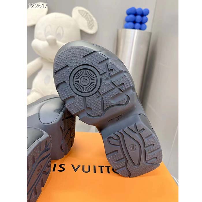 Louis Vuitton LV Unisex LV Shark Clog Black EVA Rubber Anatomic Insole