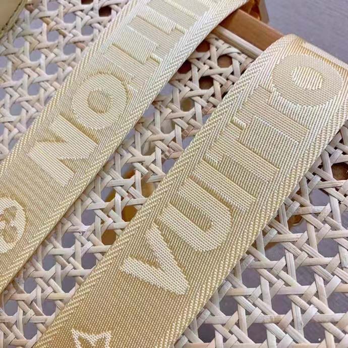 Louis Vuitton LV Women Over The Moon Yellow Quilted Embroidered Smooth Calf Leather