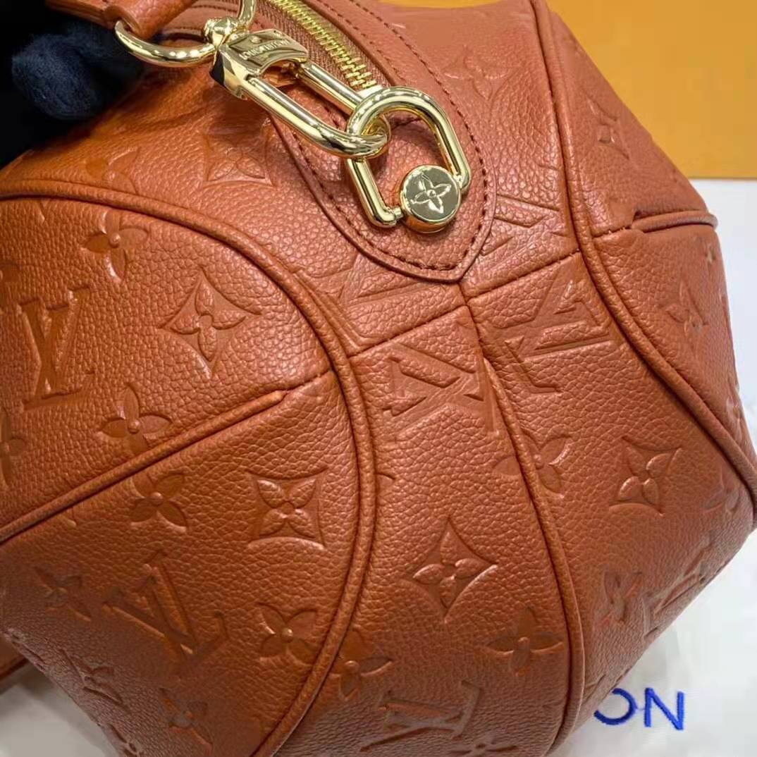 Louis Vuitton LV Unisex Ball in Basket LV x NBA Season 2 Brown Ball Grain Leather