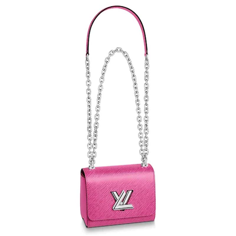 Louis Vuitton LV Women Twist Mini Handbag Epi Grained Leather