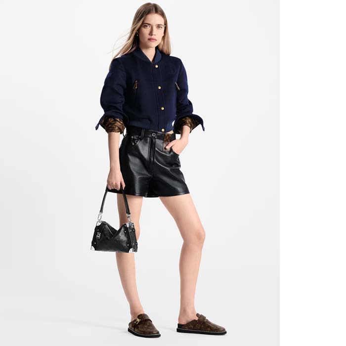 Louis Vuitton LV Unisex Cosy Flat Comfort Clog Cacao Brown Patent Monogram Canvas