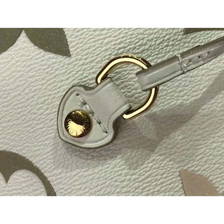 Louis Vuitton Women Neverfull MM Tote Sunset Kaki Monogram Coated Canvas