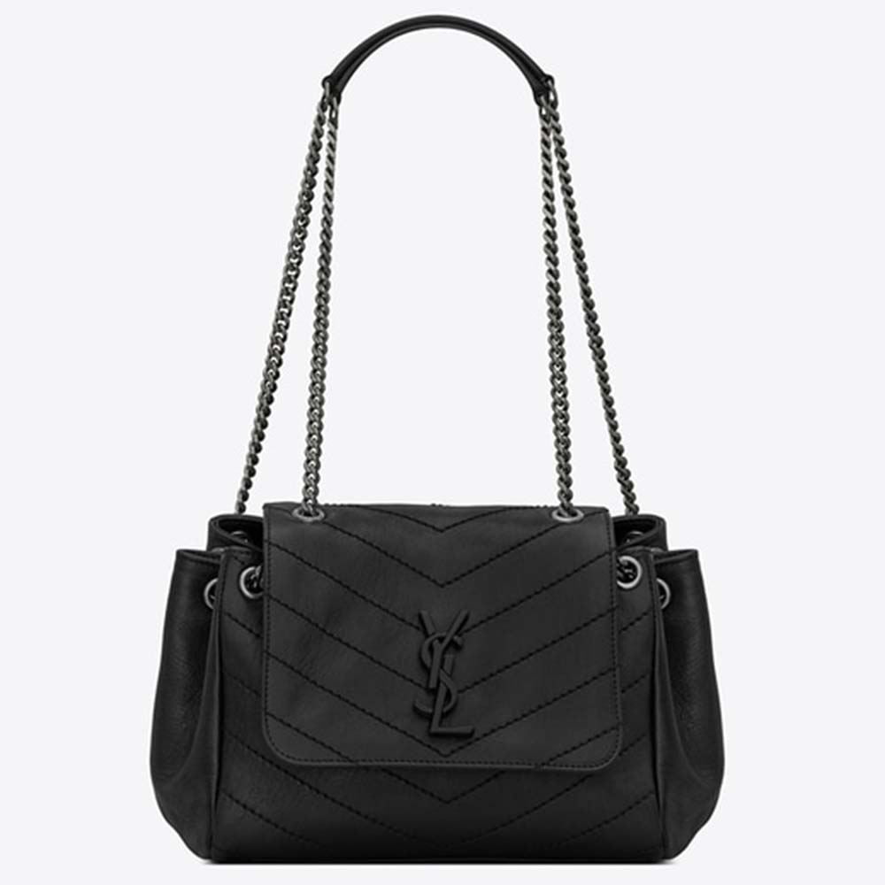 Saint Laurent YSL Women Nolita Small Bag in Vintage Leather