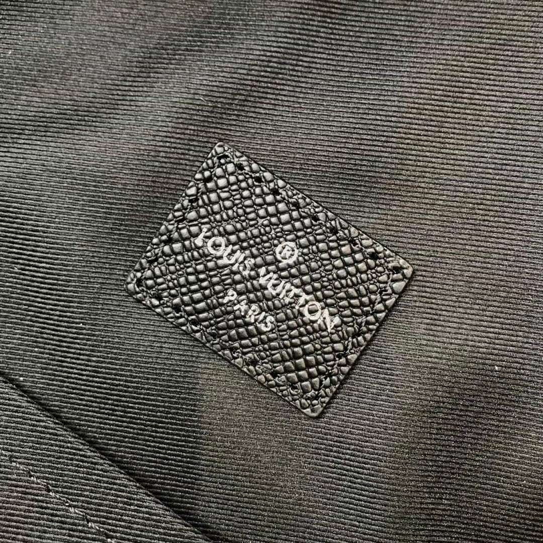 Louis Vuitton LV Unisex Alex Backpack in Taiga Leather-Black