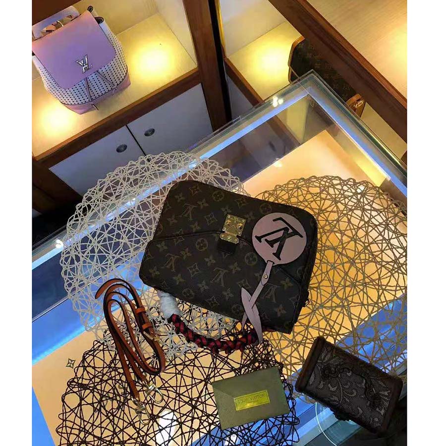 Louis Vuitton LV Women Pochette Métis Bag in Monogram Coated Canvas-Brown