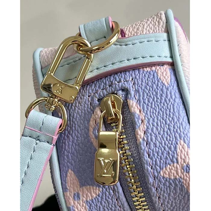 Louis Vuitton LV Women Wapity Case Sunrise Pastel Monogram Coated Canvas