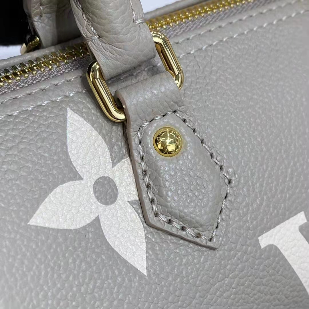 Louis Vuitton Women Papillon BB Dove Cream Embossed Supple Grained Cowhide Leather