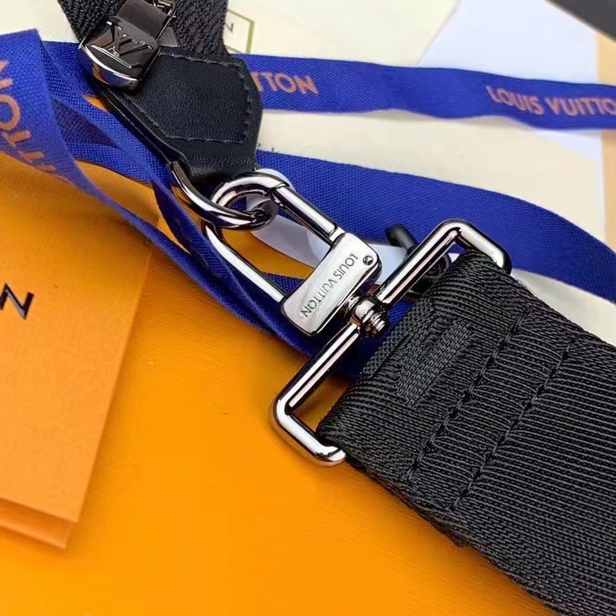 Louis Vuitton LV Unisex LV x YK Gaston Wearable Wallet Monogram Eclipse Reverse Coated Canvas