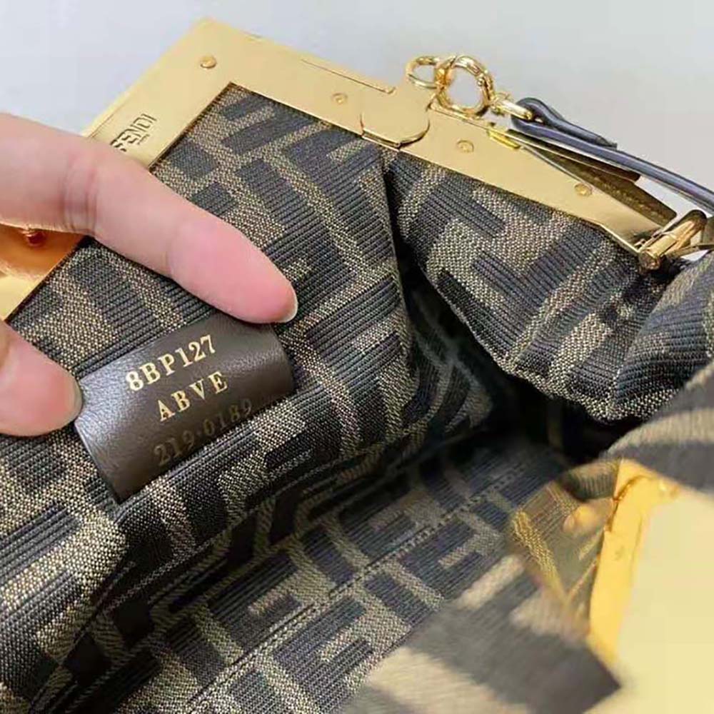 Fendi Women First Small Pink Leather Bag