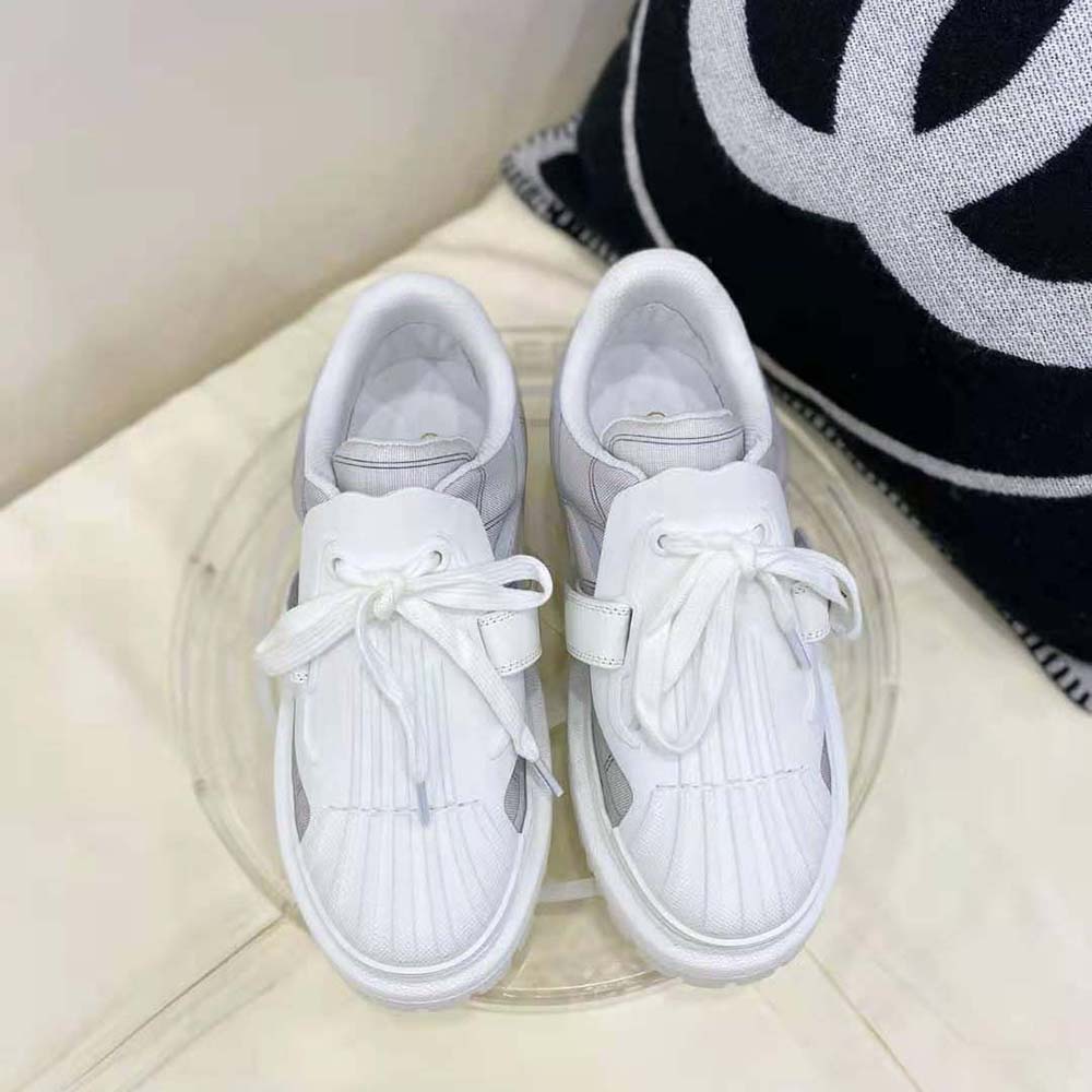 Dior Women Dior-id Sneaker Gray Reflective Technical Fabric