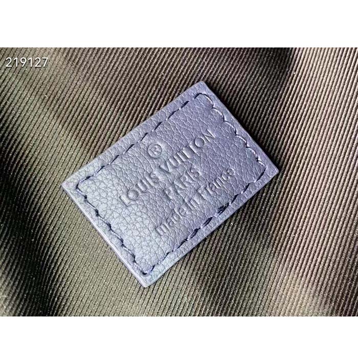 Louis Vuitton LV Unisex Duo Slingbag Navy River Blue Calf Leather