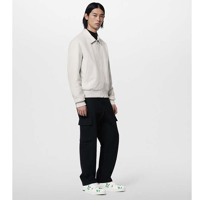 Louis Vuitton Unisex LV Trainer Sneaker Green Mix Sustainable Materials Recycled Polyester