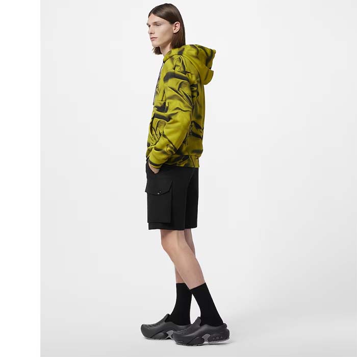 Louis Vuitton LV Unisex LV Shark Clog Black EVA Rubber Anatomic Insole