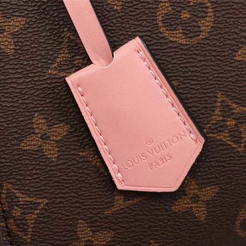 Louis Vuitton LV Women Montaigne BB Handbag in Monogram Canvas-Brown