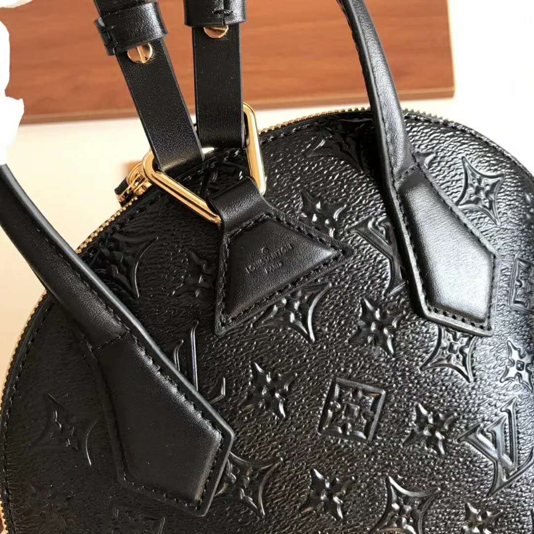 Louis Vuitton LV Unisex LV Moon Backpack in Smooth Calfskin Leather-Black