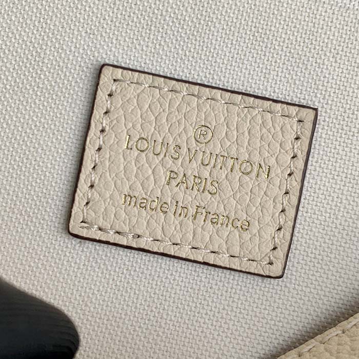 Louis Vuitton LV Women Félicie Pochette Pink Monogram Empreinte Embossed Supple Grained Cowhide