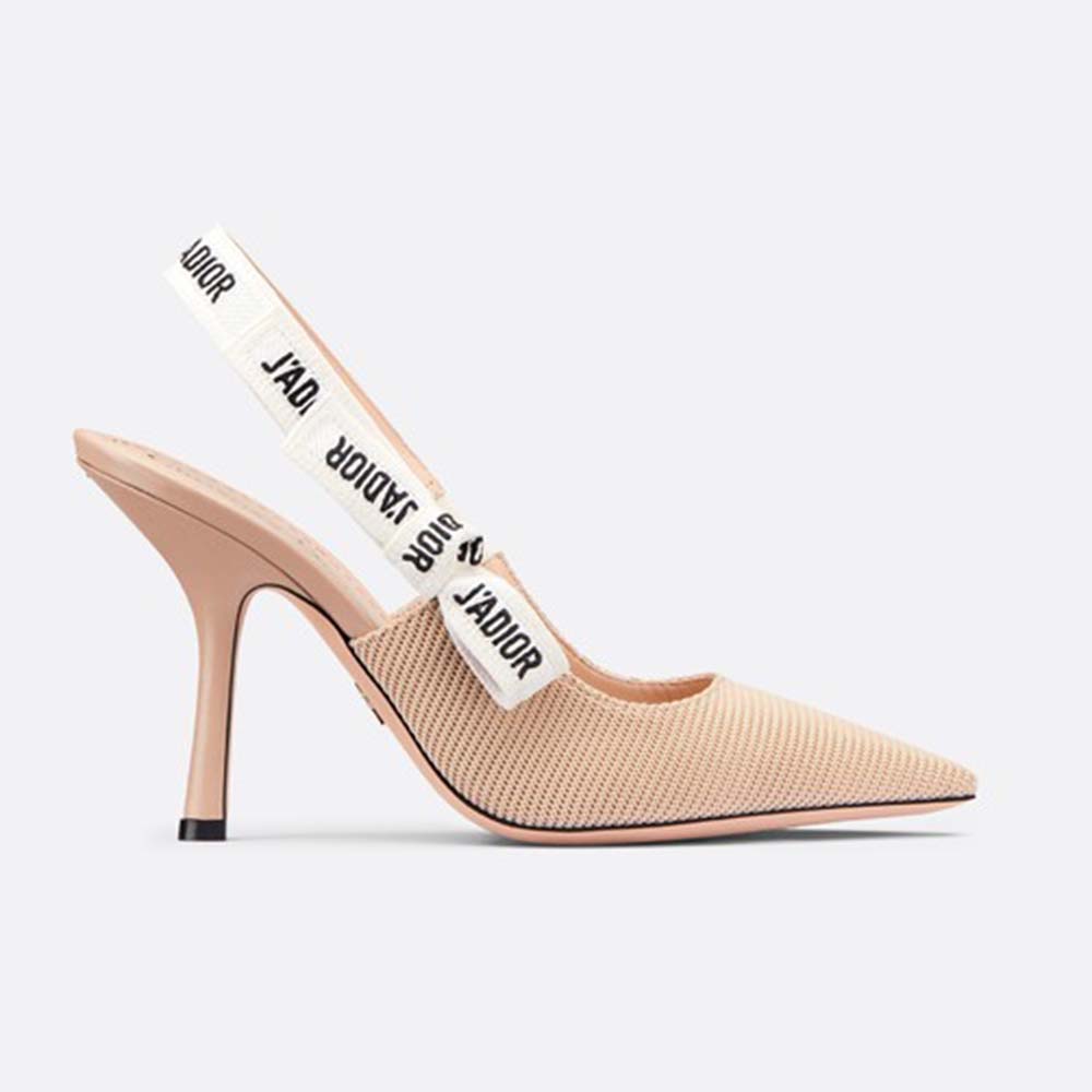 Dior Women J’adior Slingback Pump 10 cm Heel-Sandy
