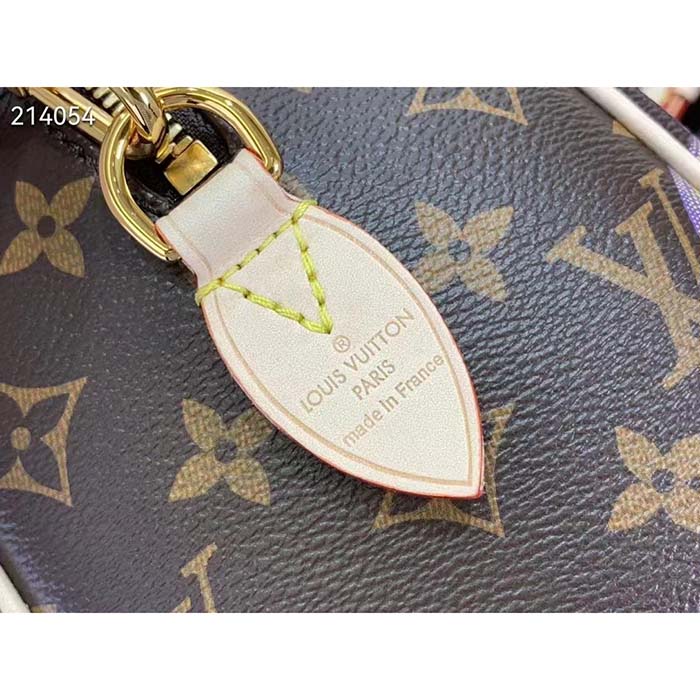 Louis Vuitton Women LV x YK Speedy Bandoulière 20 Monogram Coated Canvas Pumpkin Print