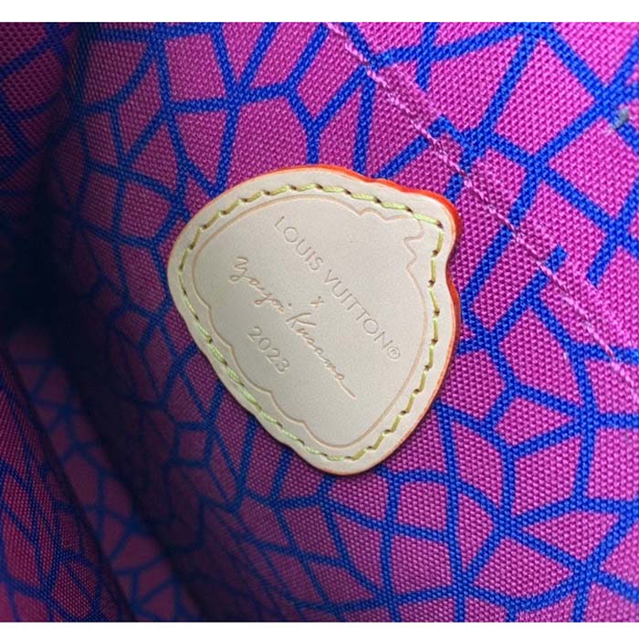 Louis Vuitton Women LV x YK Petit Sac Plat Monogram Coated Canvas Pumpkin Print