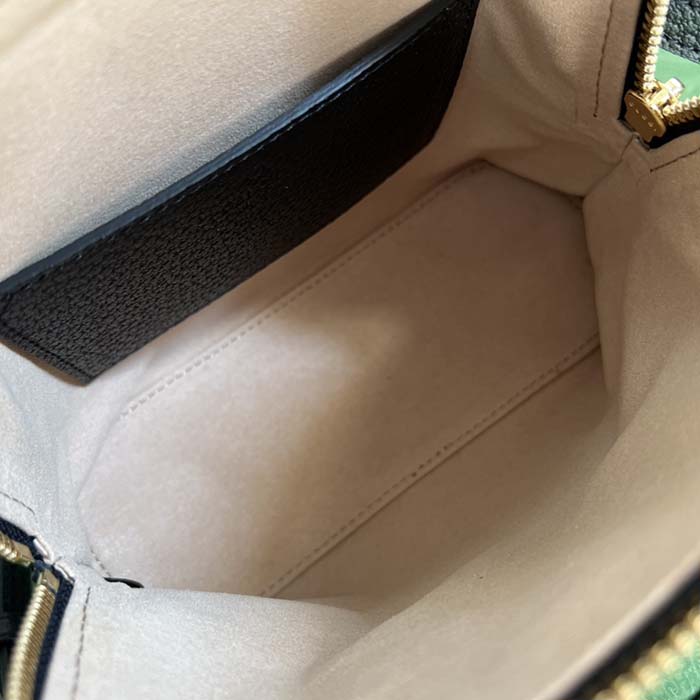 Gucci GG Women Gucci Diana Mini Tote Bag Black Leather Double G