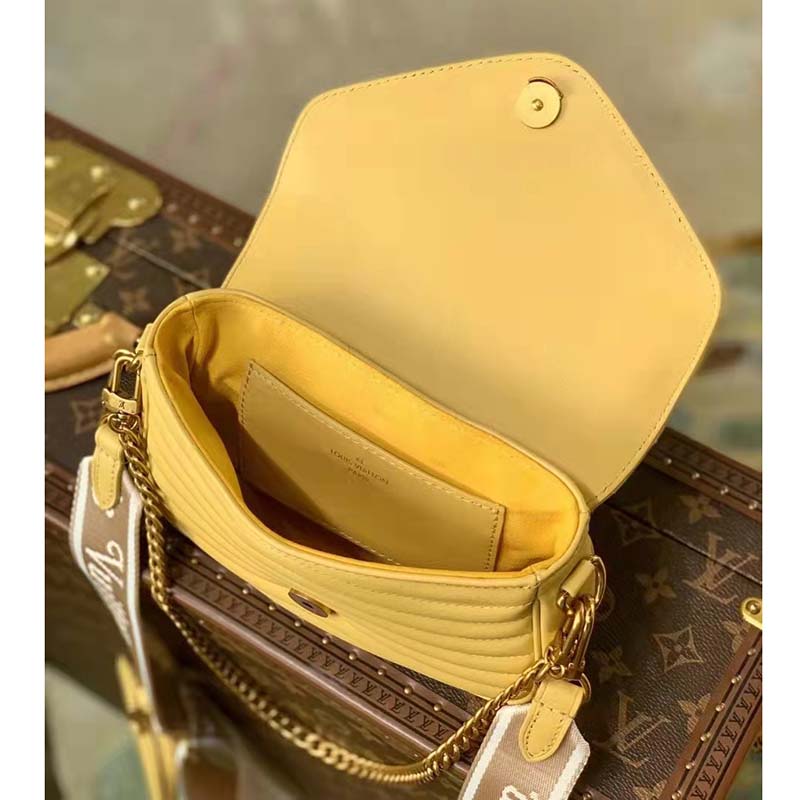 Louis Vuitton LV Women New Wave Multi-Pochette Brown Smooth Cowhide Leather